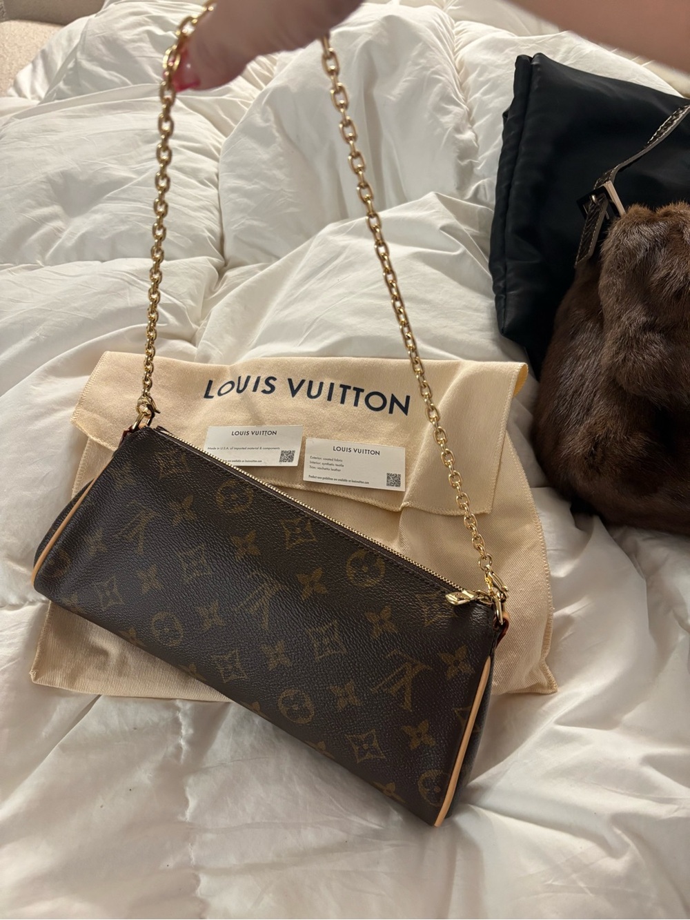 Louis Vuitton Monogram Canvas Eve Pochette this is new design price is firm - Picture 3 of 5